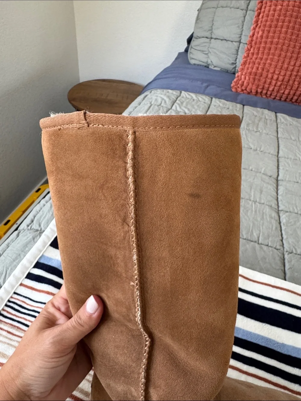UGG Chestnut Tall Suede Winter Boots